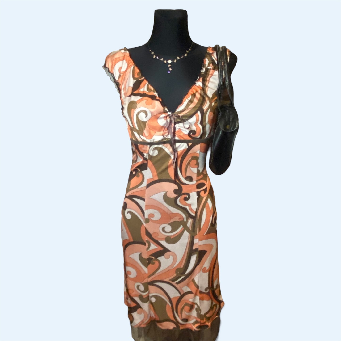 Vintage sparkly bodycon dress