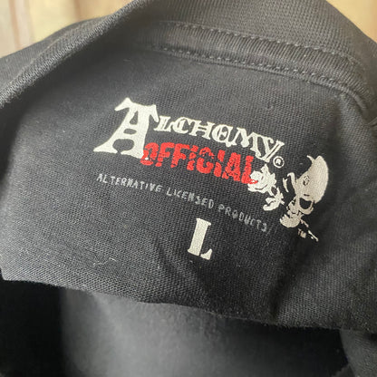 Grunge black t-shirt