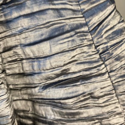 Vintage grey strapless dress