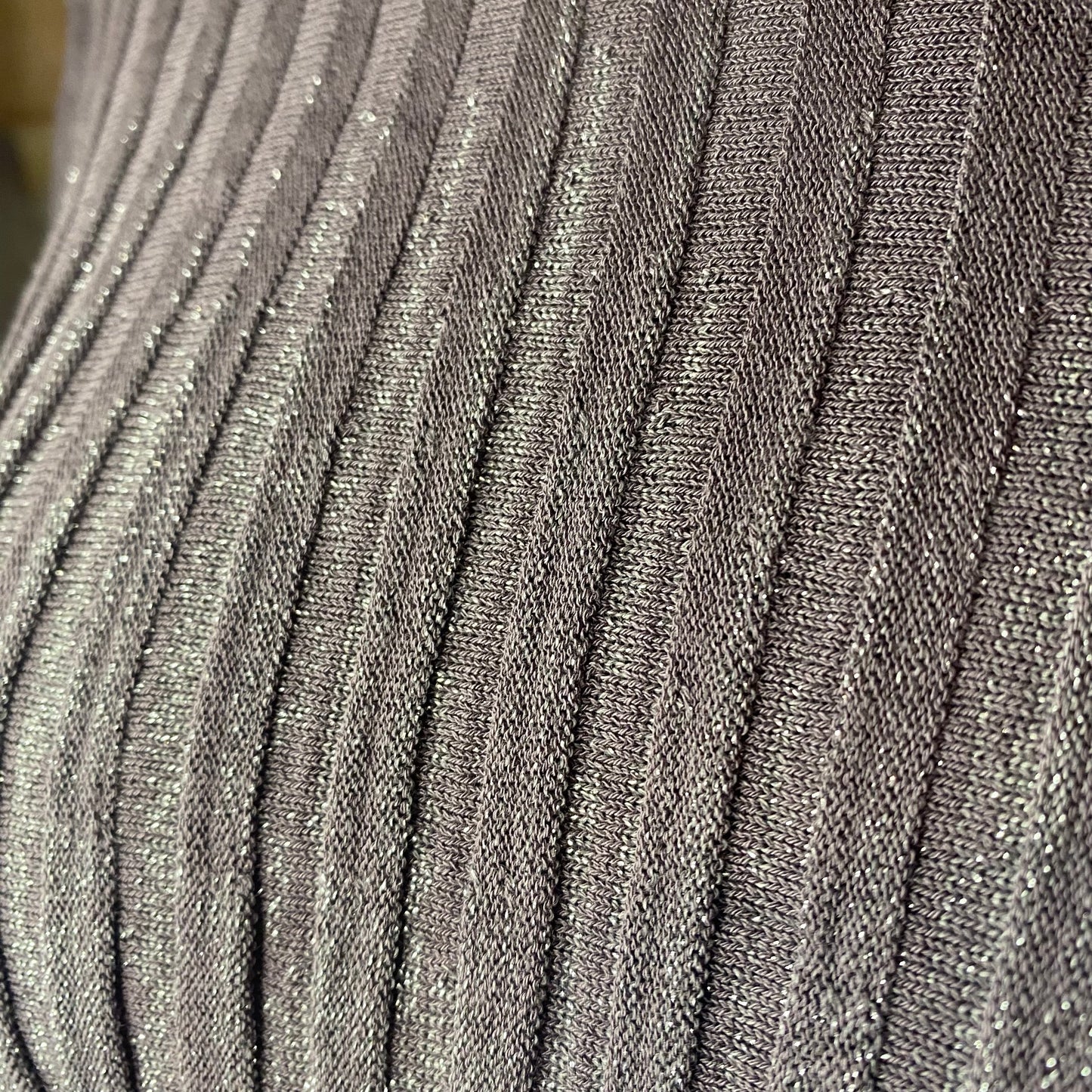 Vintage look purple off-shoulder blouse