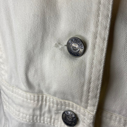 Armani Jeans authentic white jean jacket