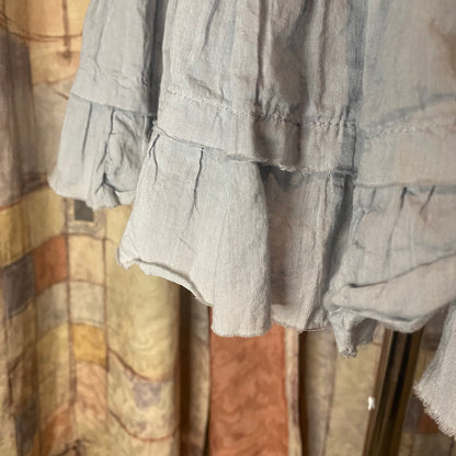 Blue-grey ombre skirt