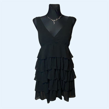 Black babydoll dress