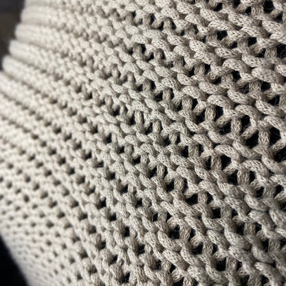 Vintage beige knit sweatshirt