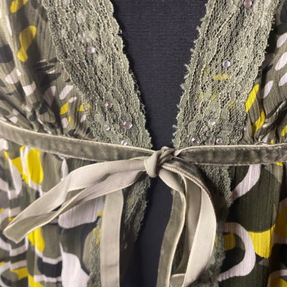 Vintage mesh babydoll top