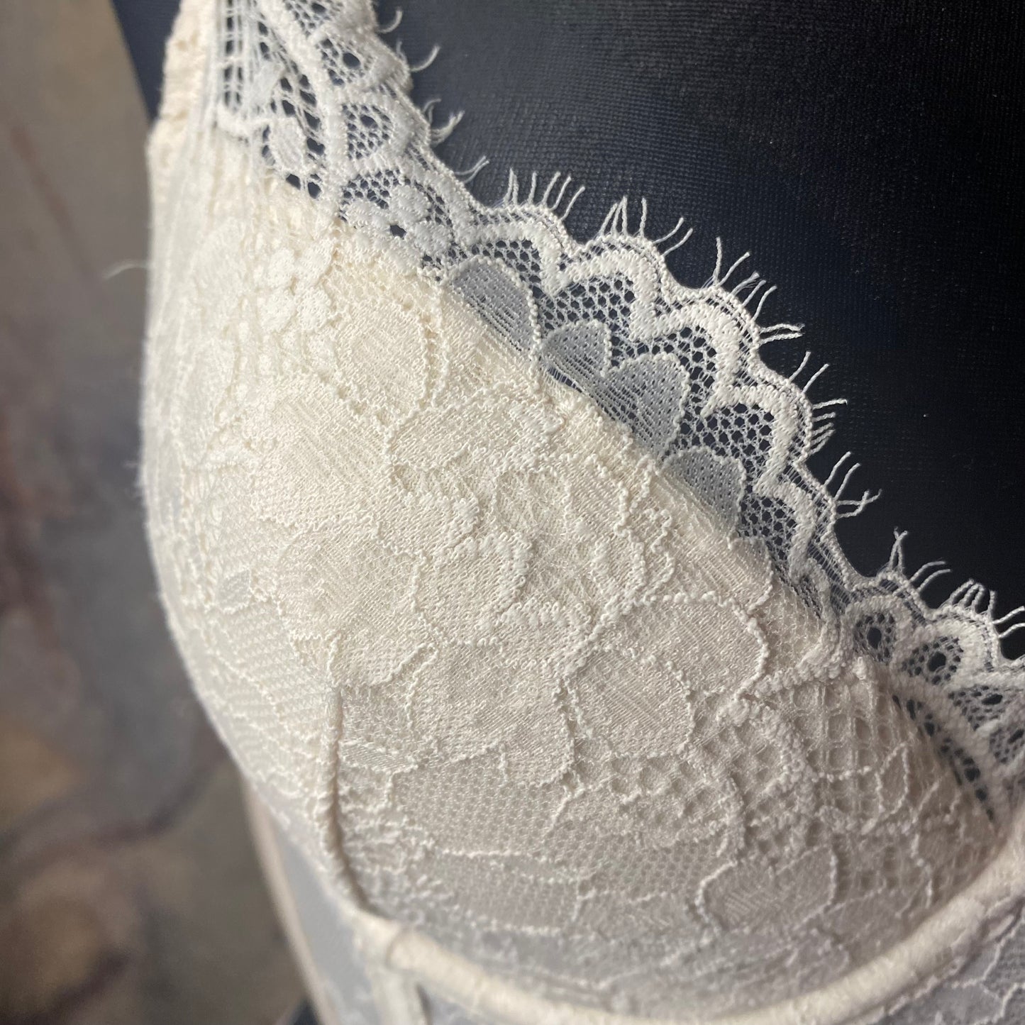 White corset lingerie