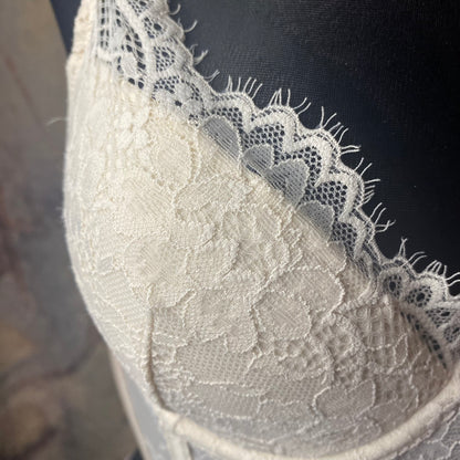 White corset lingerie