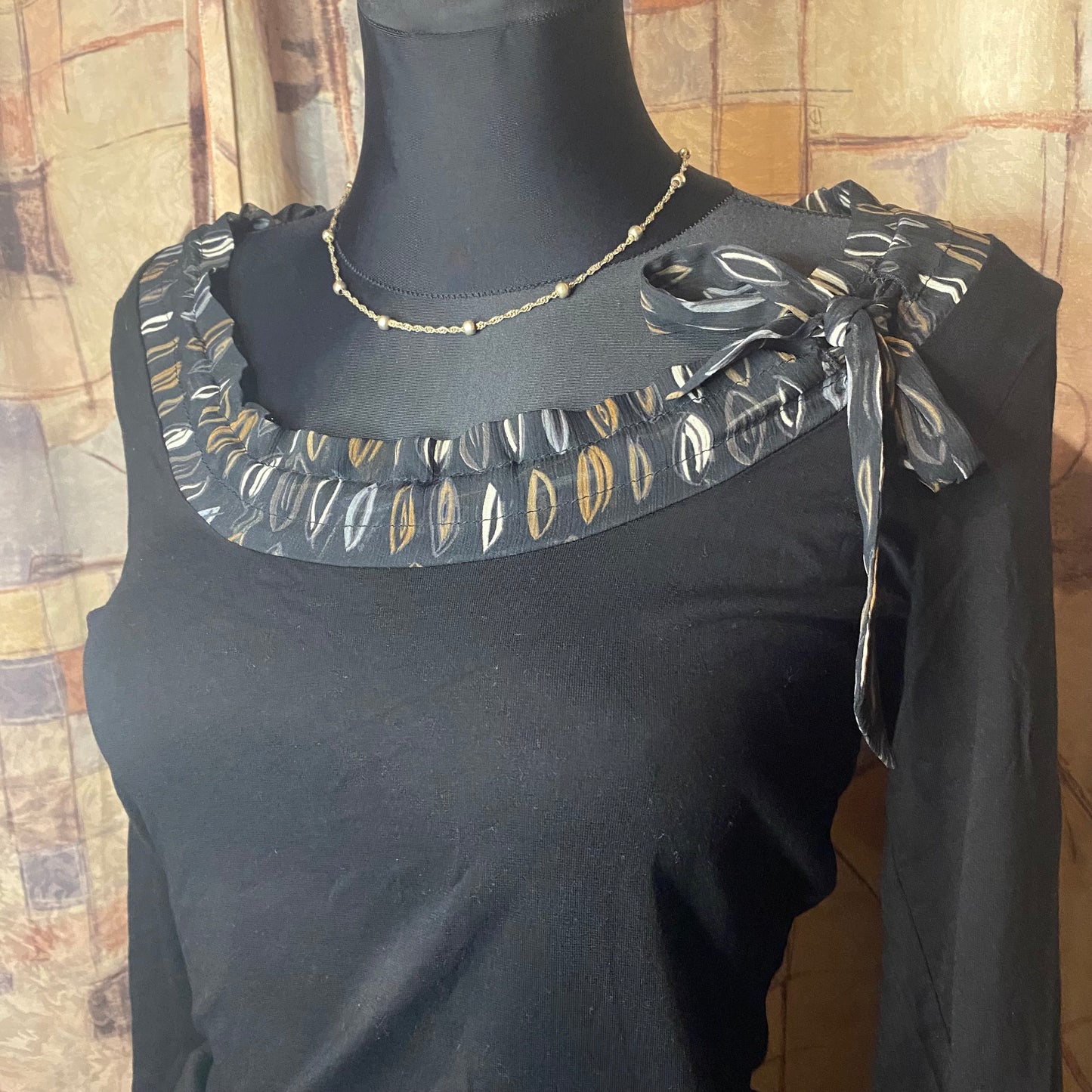 Vintage designer black top
