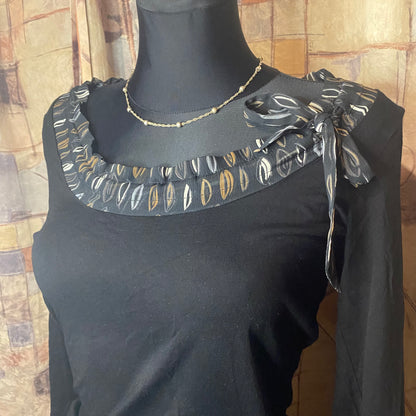 Vintage designer black top