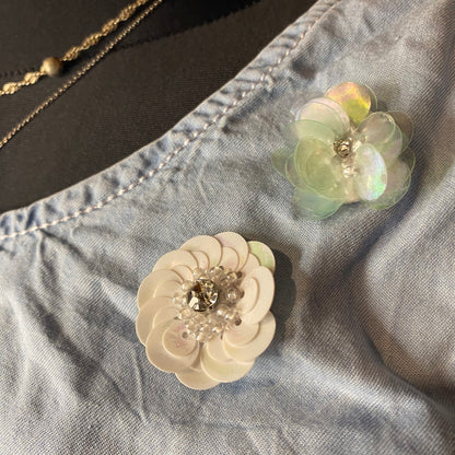 Light blue vintage vest top