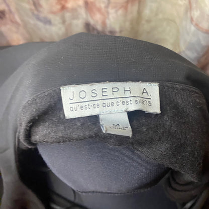 Vintage french designer black blouse