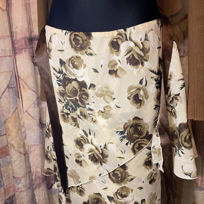 Flattering layered skirt