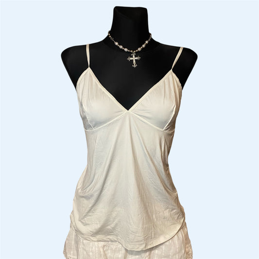 White lingerie top