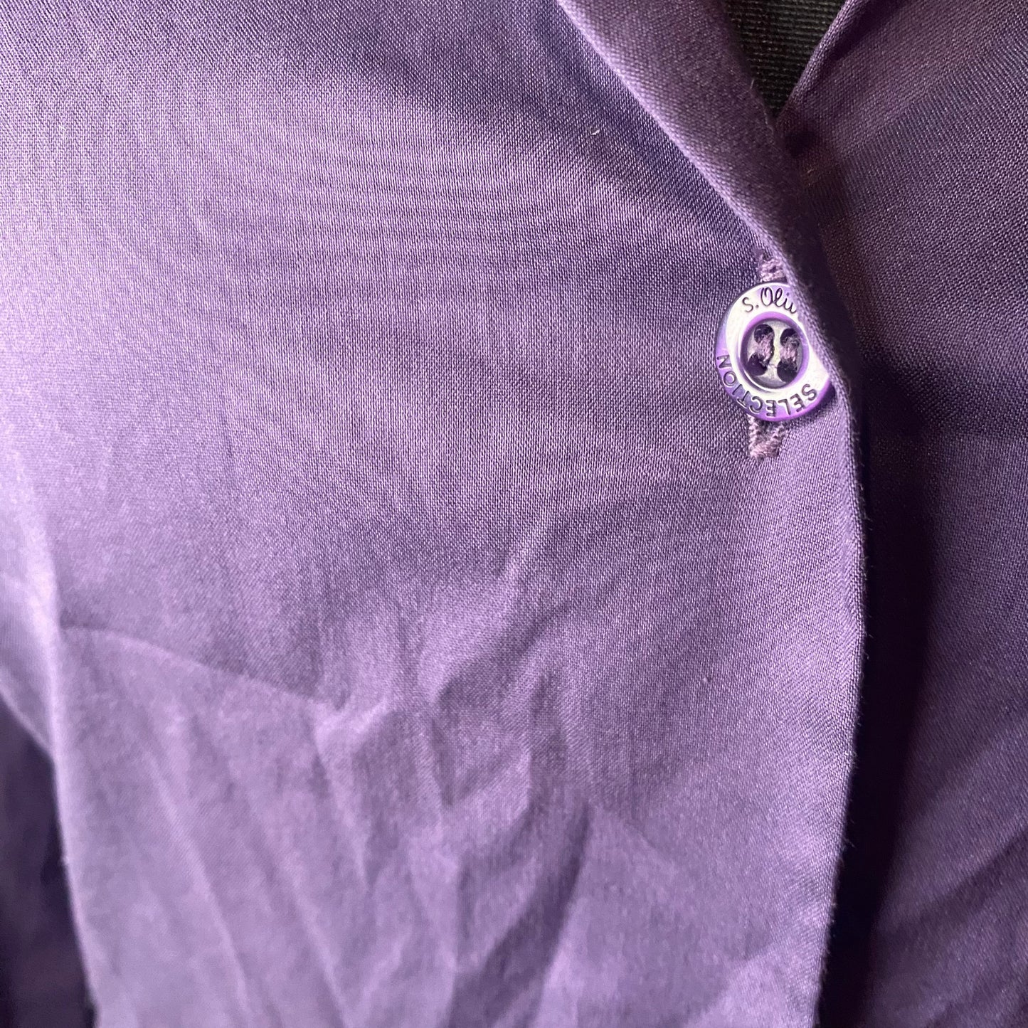 S.Oliver purple shirt