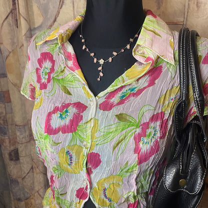 Fairy floral blouse