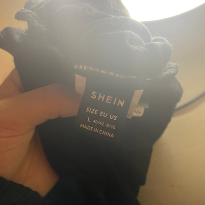 Black lingerie type top