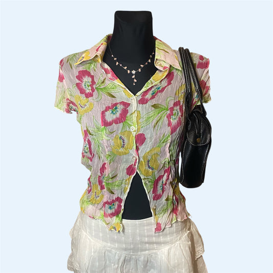 Fairy floral blouse