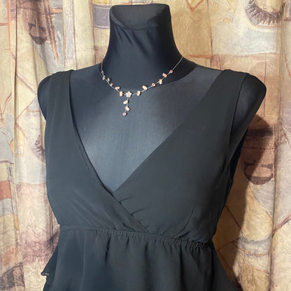 Black babydoll dress