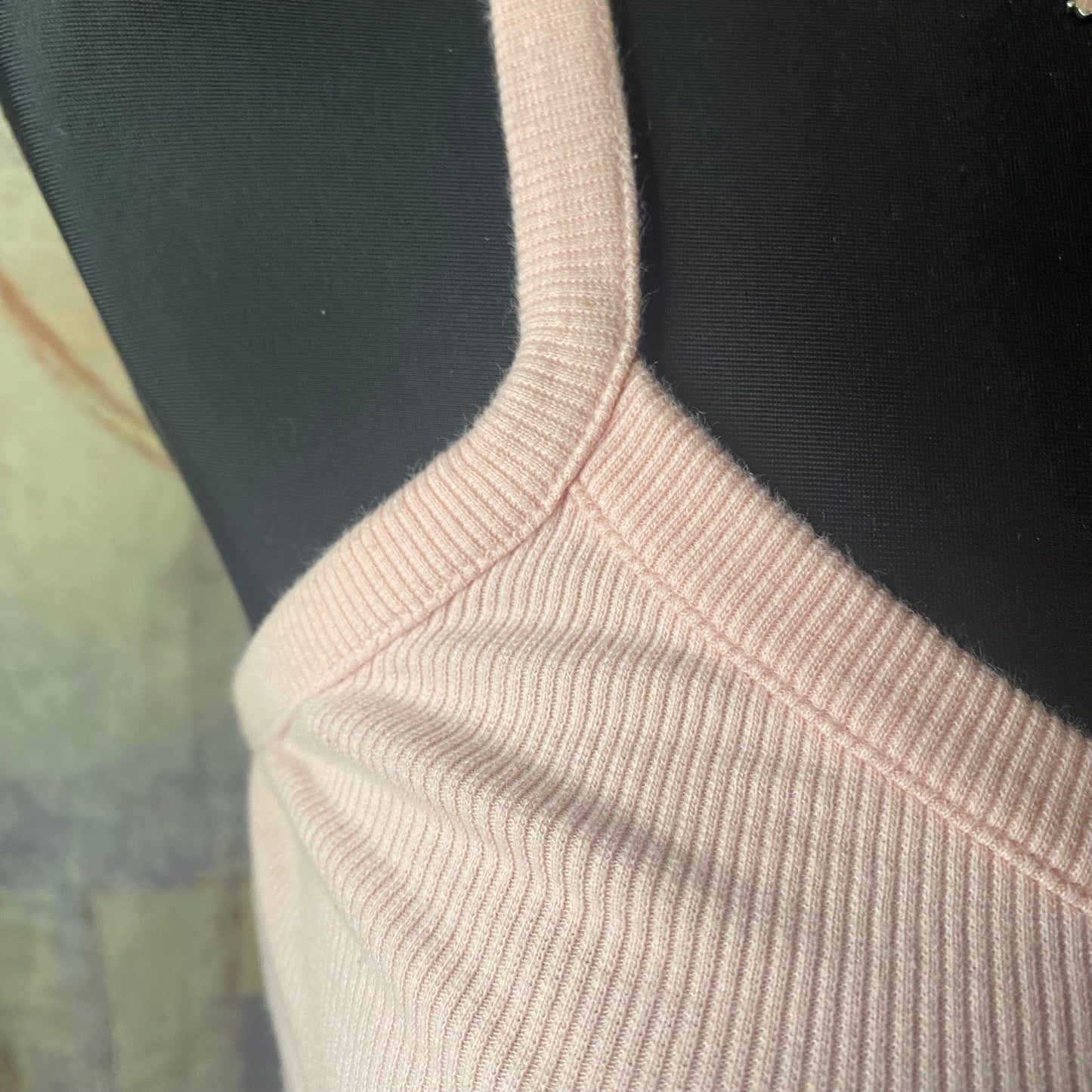 Light pink crop top