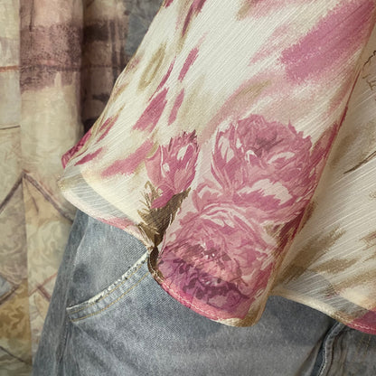 Vintage floral blouse