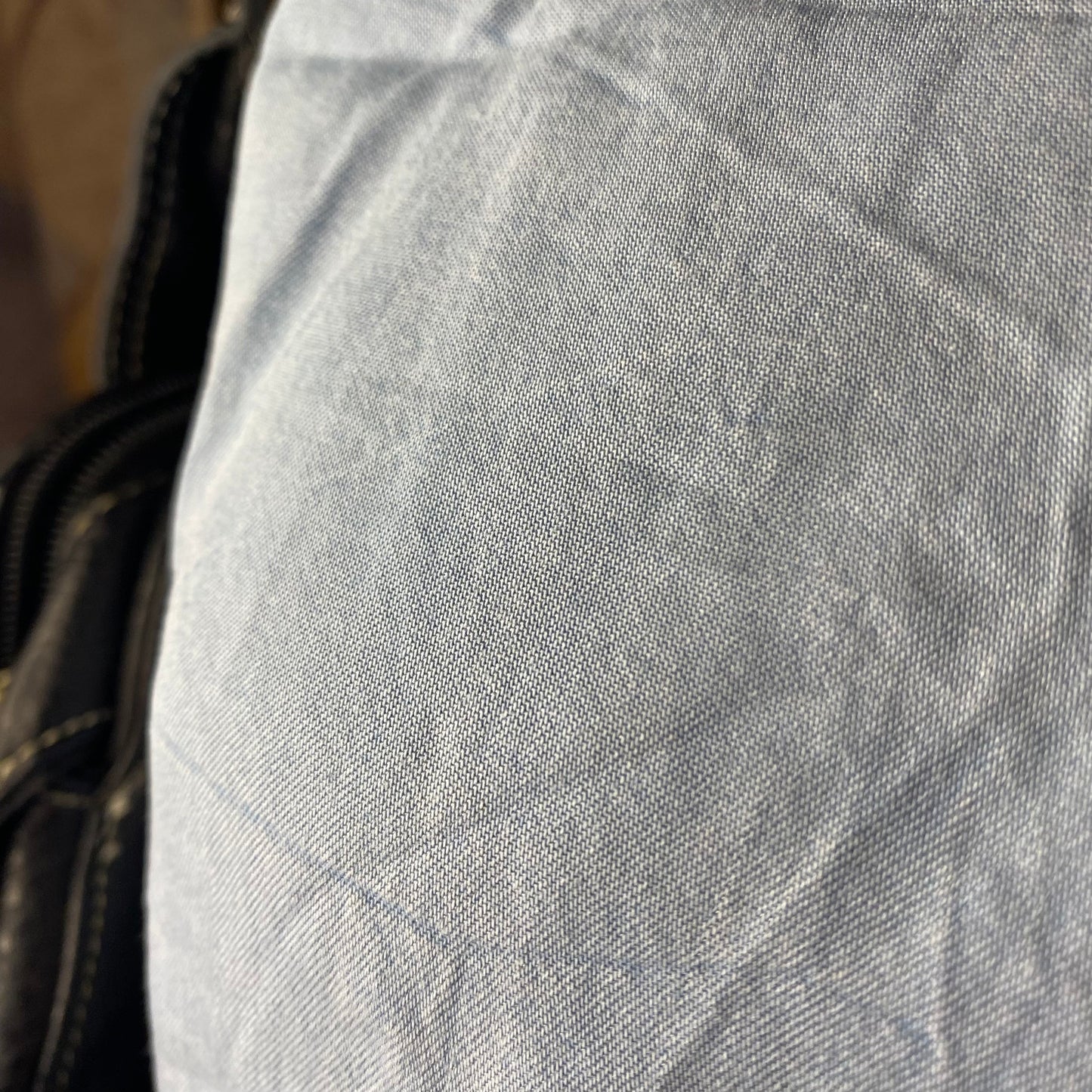 Light blue vintage vest top