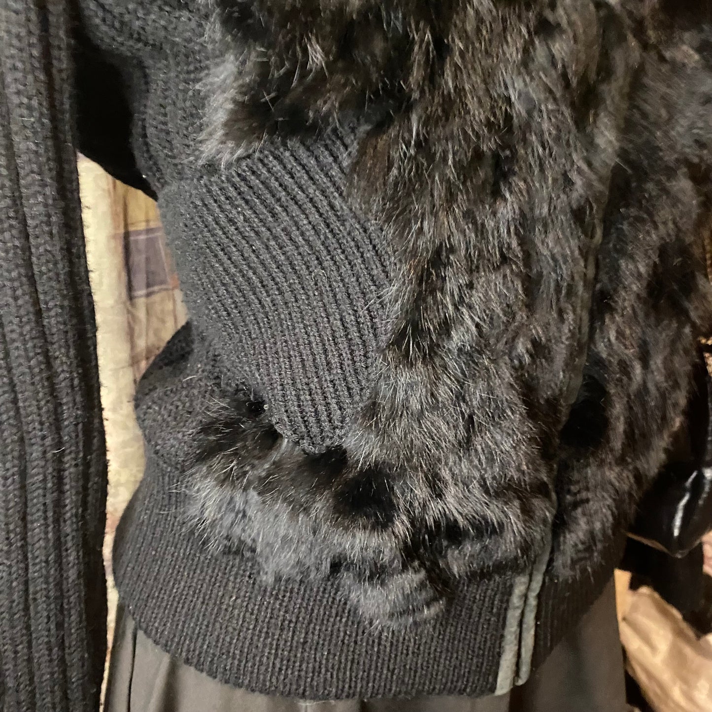Gaudi faux fur jacket