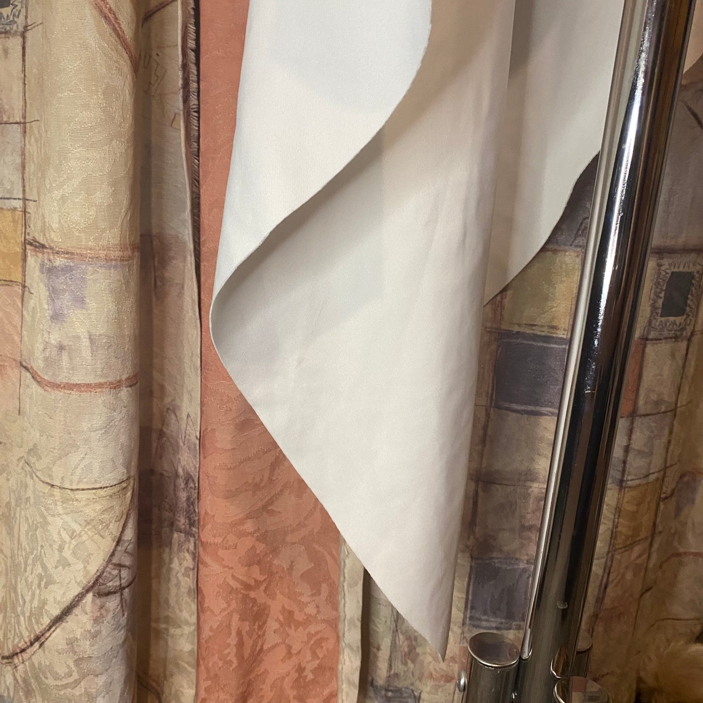 White vintage romper