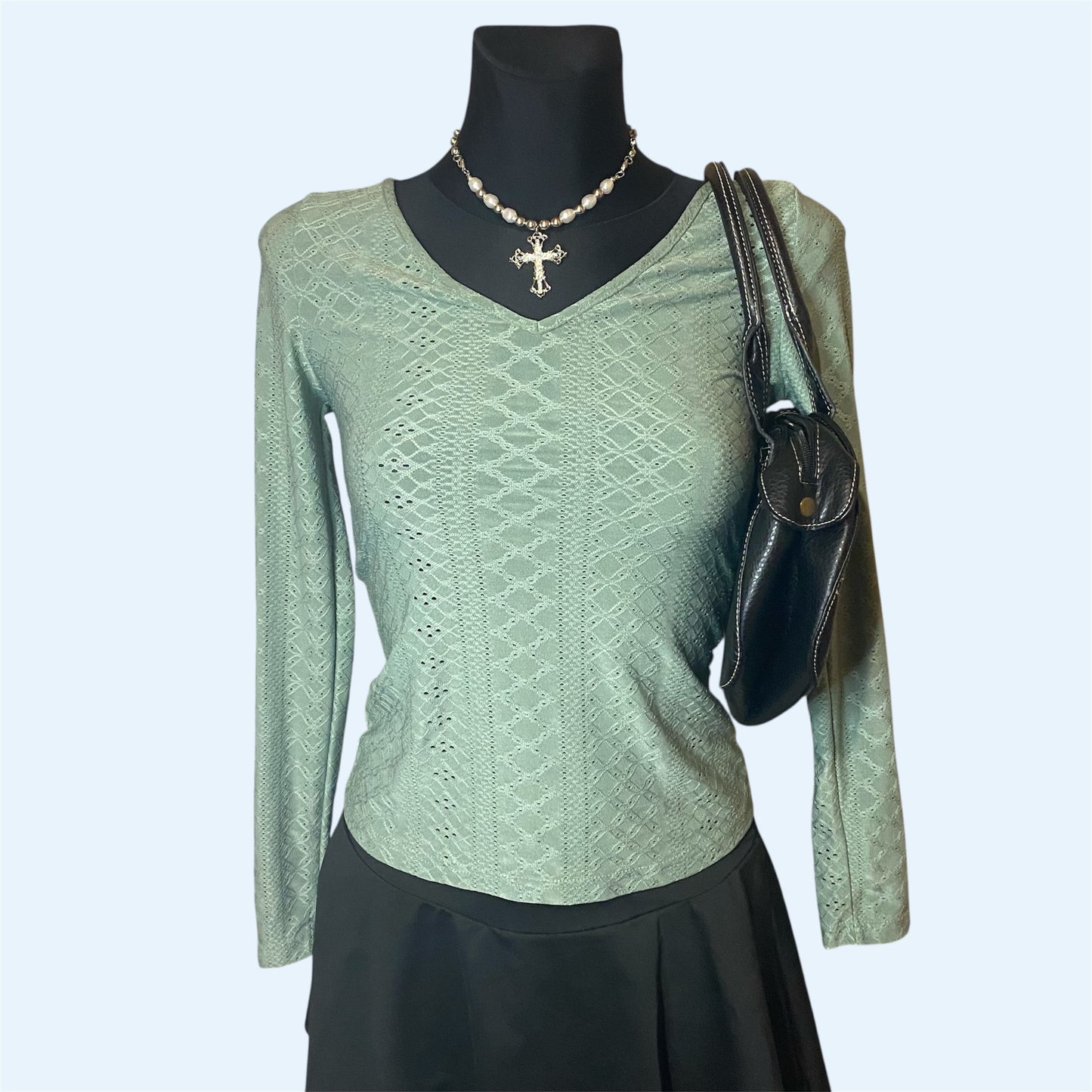 Dirty green sweatshirt