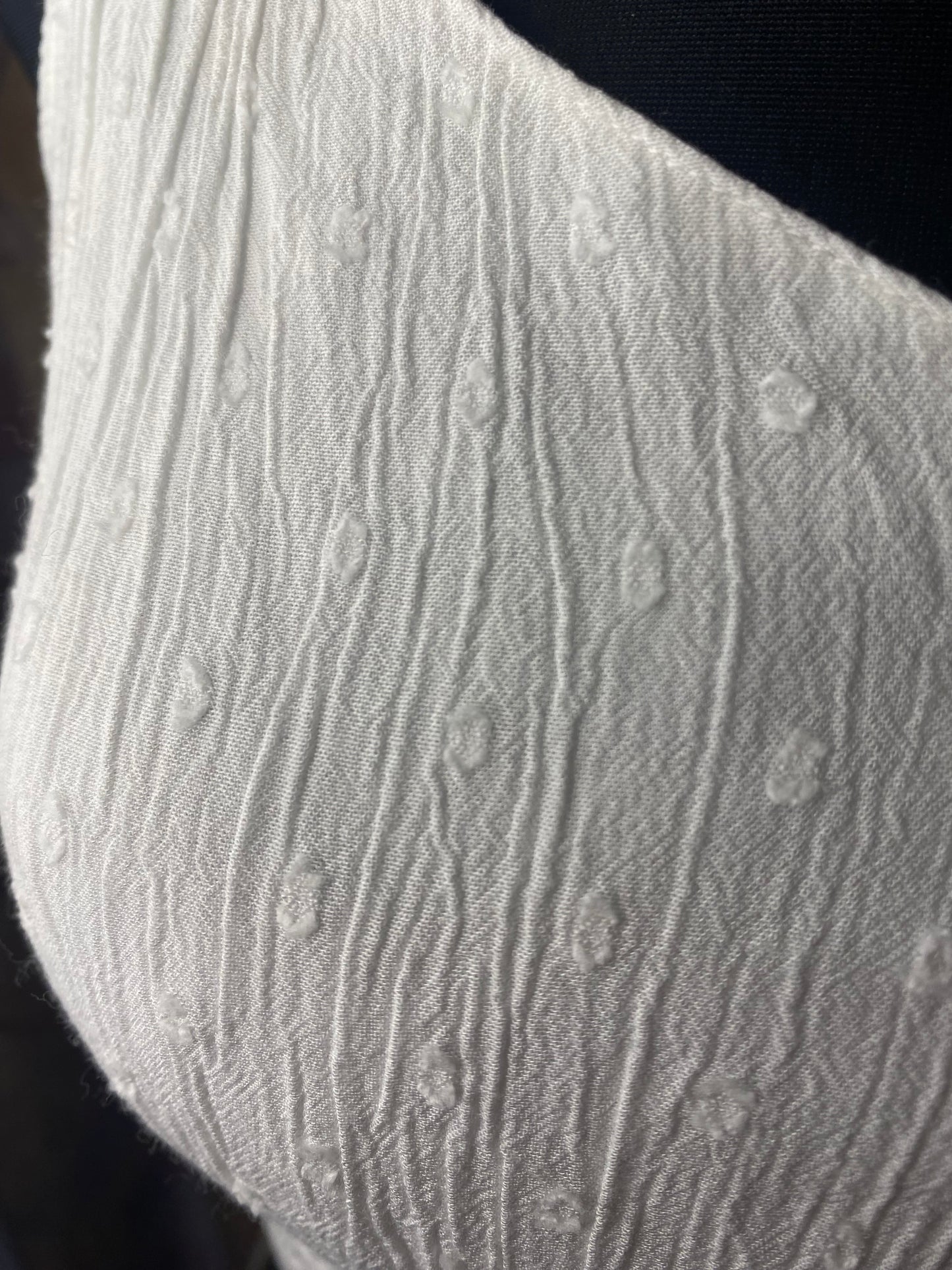 Adorable white crop top