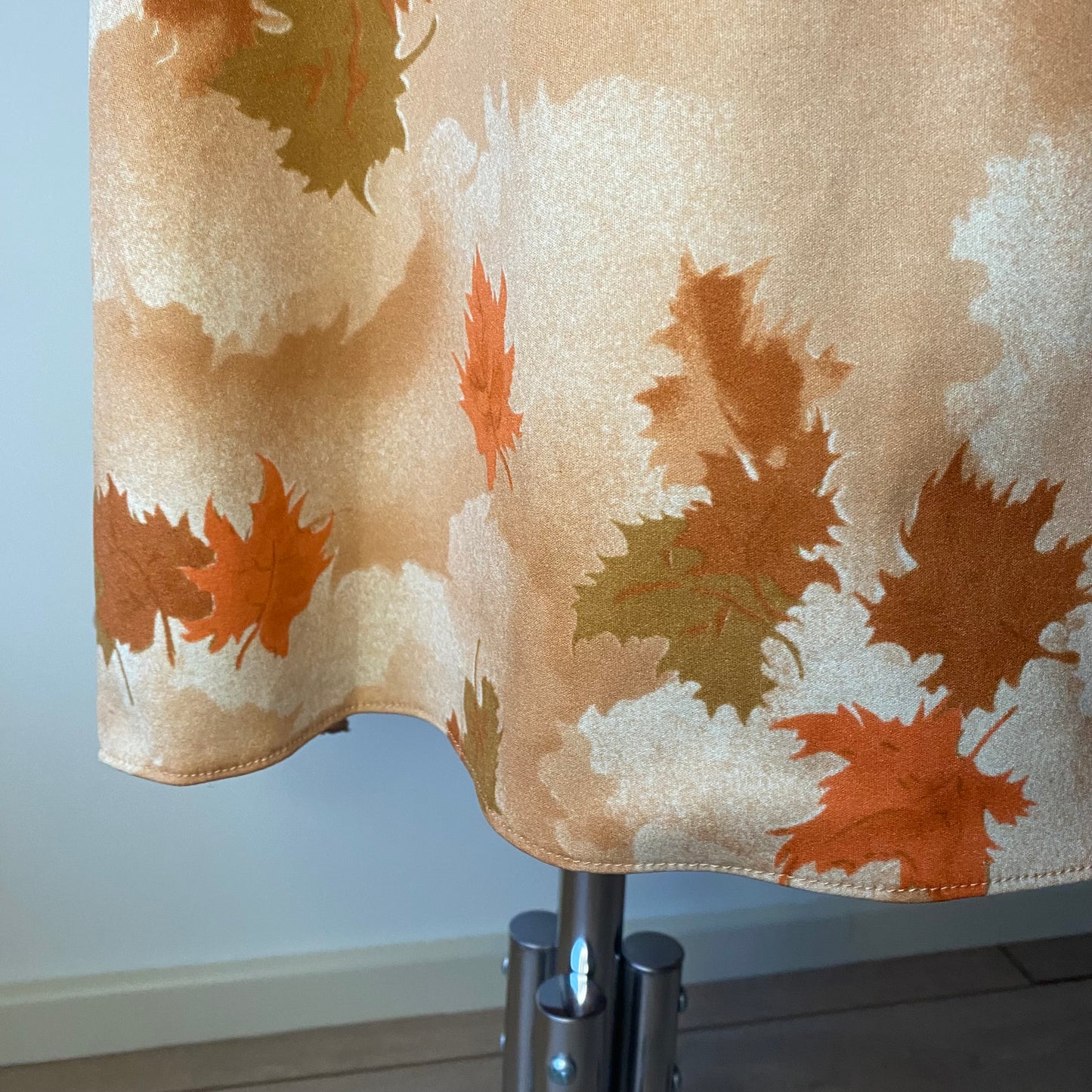 60s style orange dress