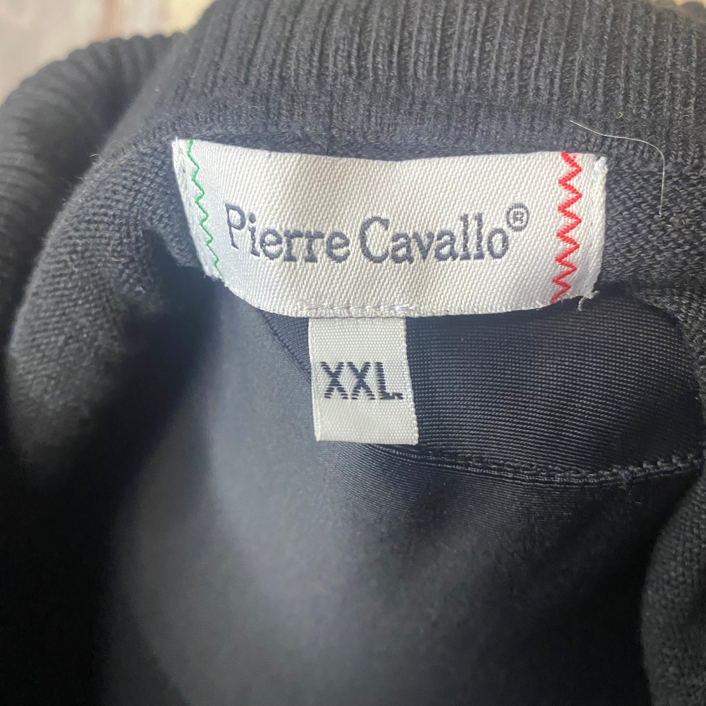 Black off-shoulder sweater