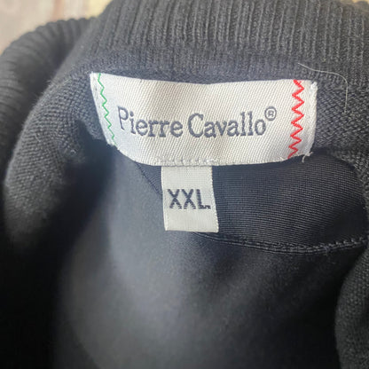 Black off-shoulder sweater