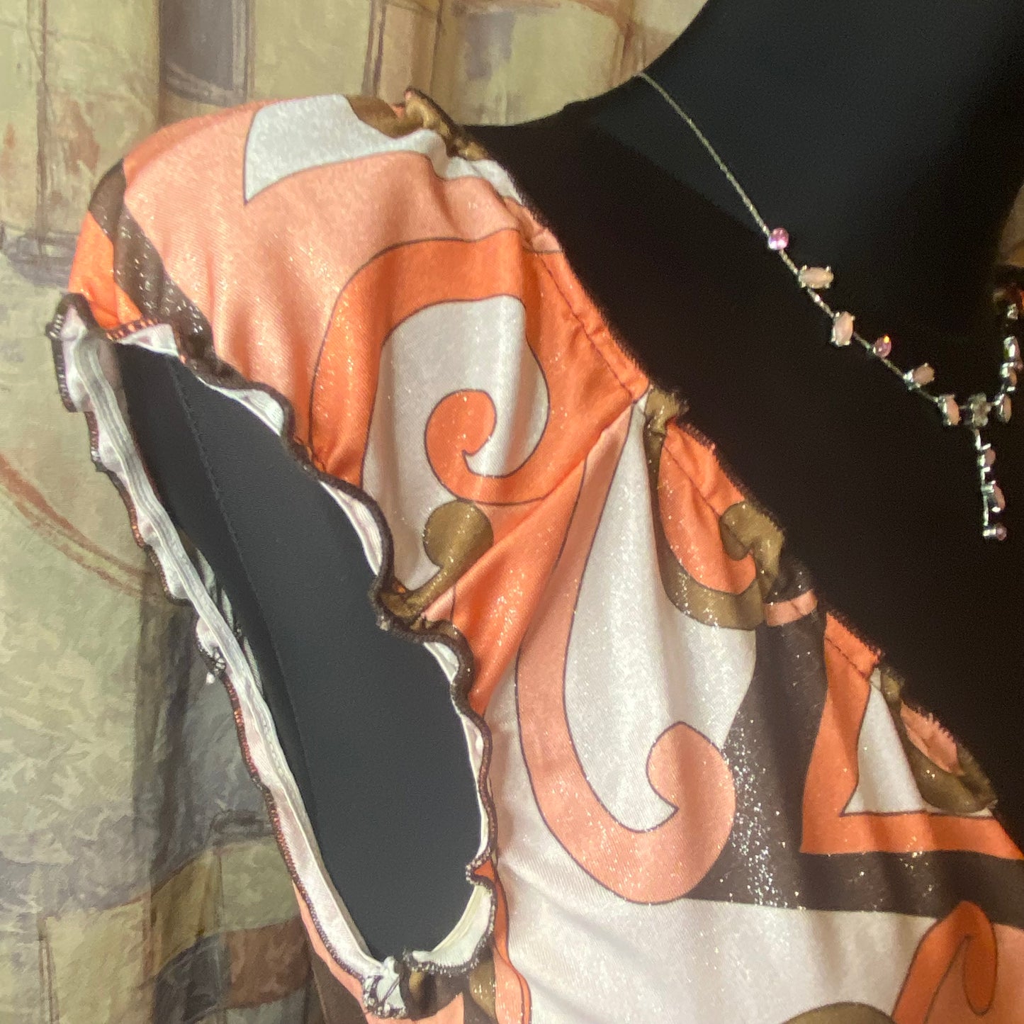 Vintage sparkly bodycon dress