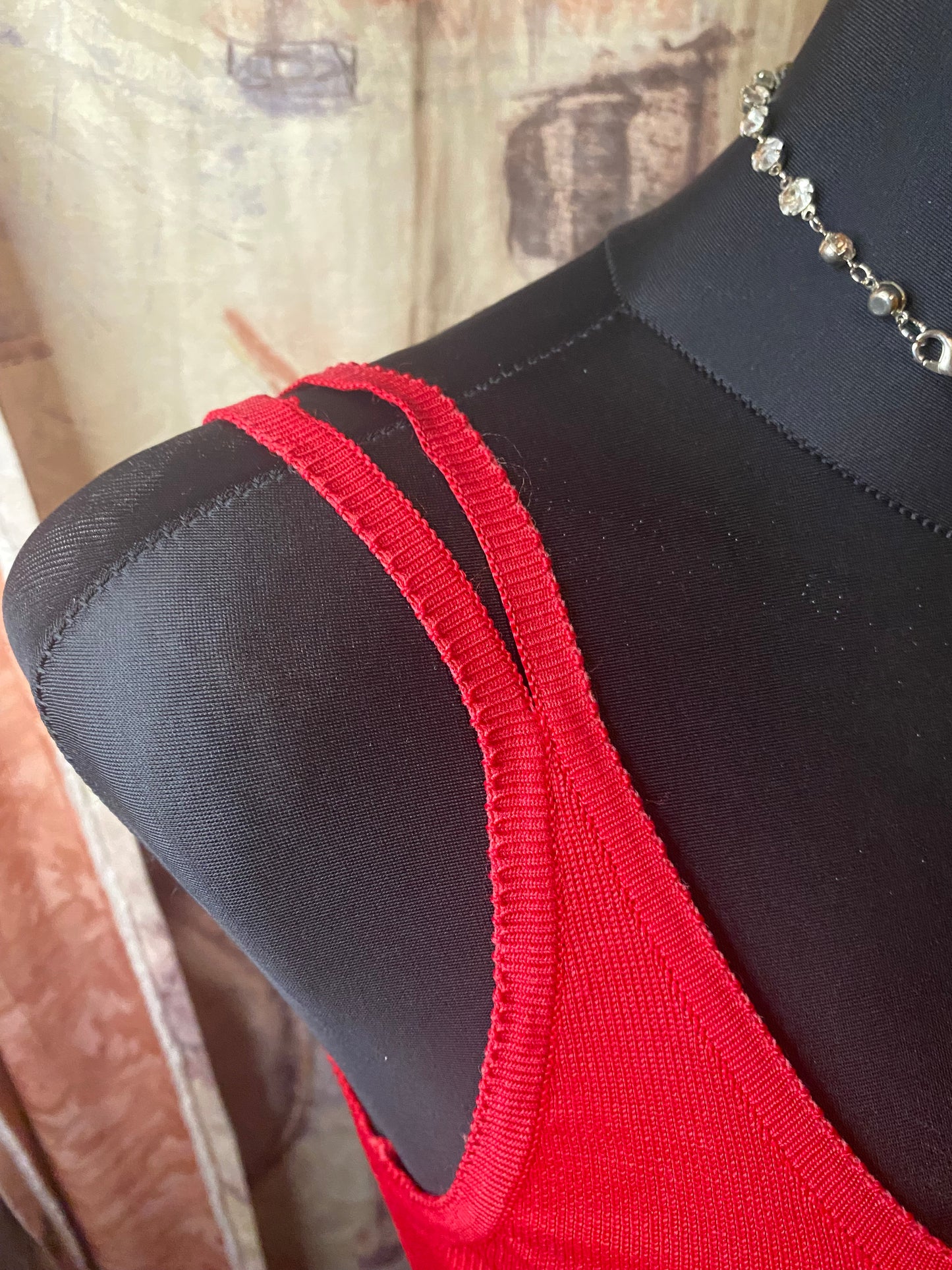 Vintage embellished top