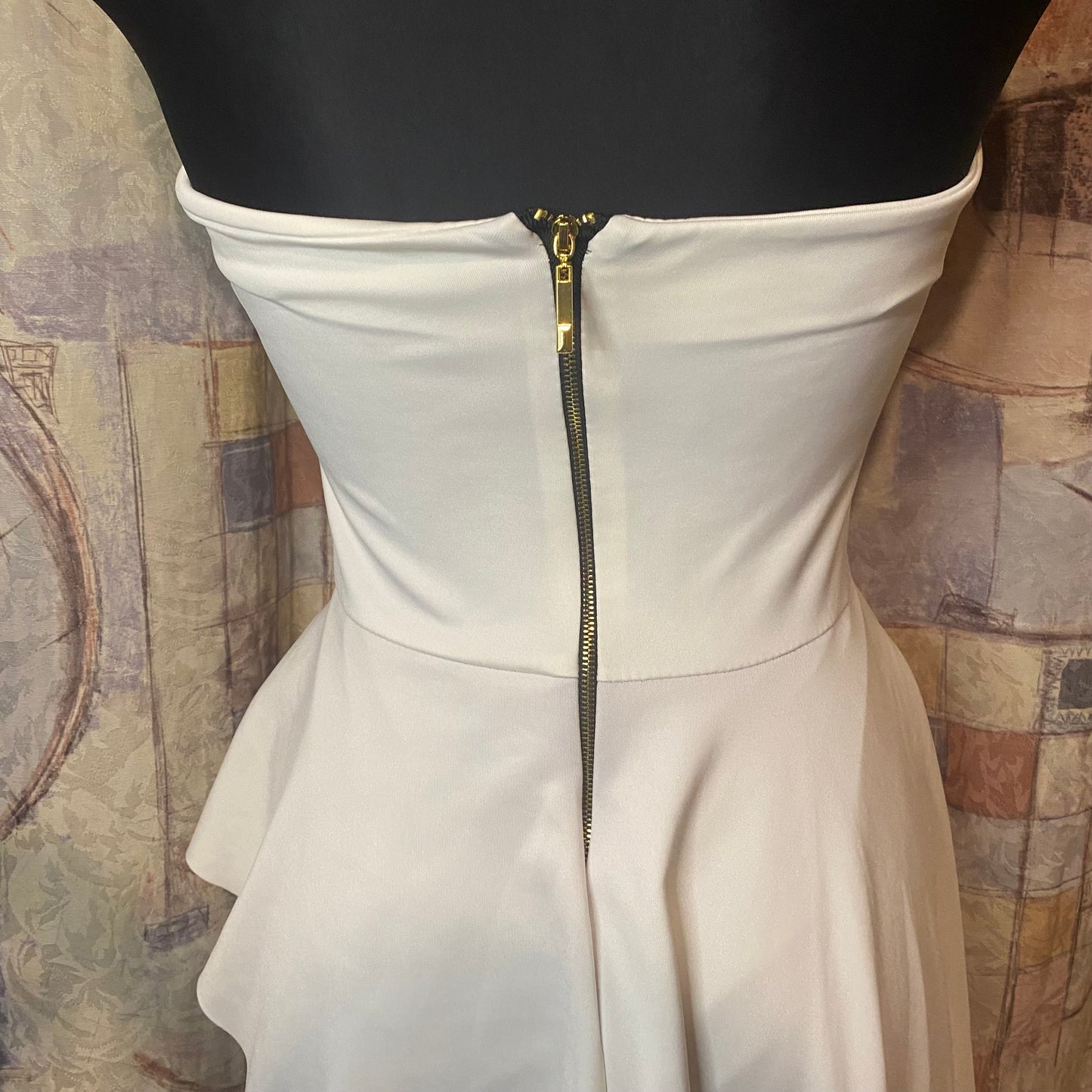 White vintage romper