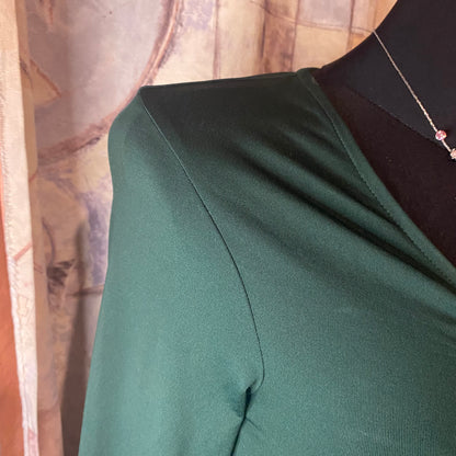 Emerald long-sleeve top