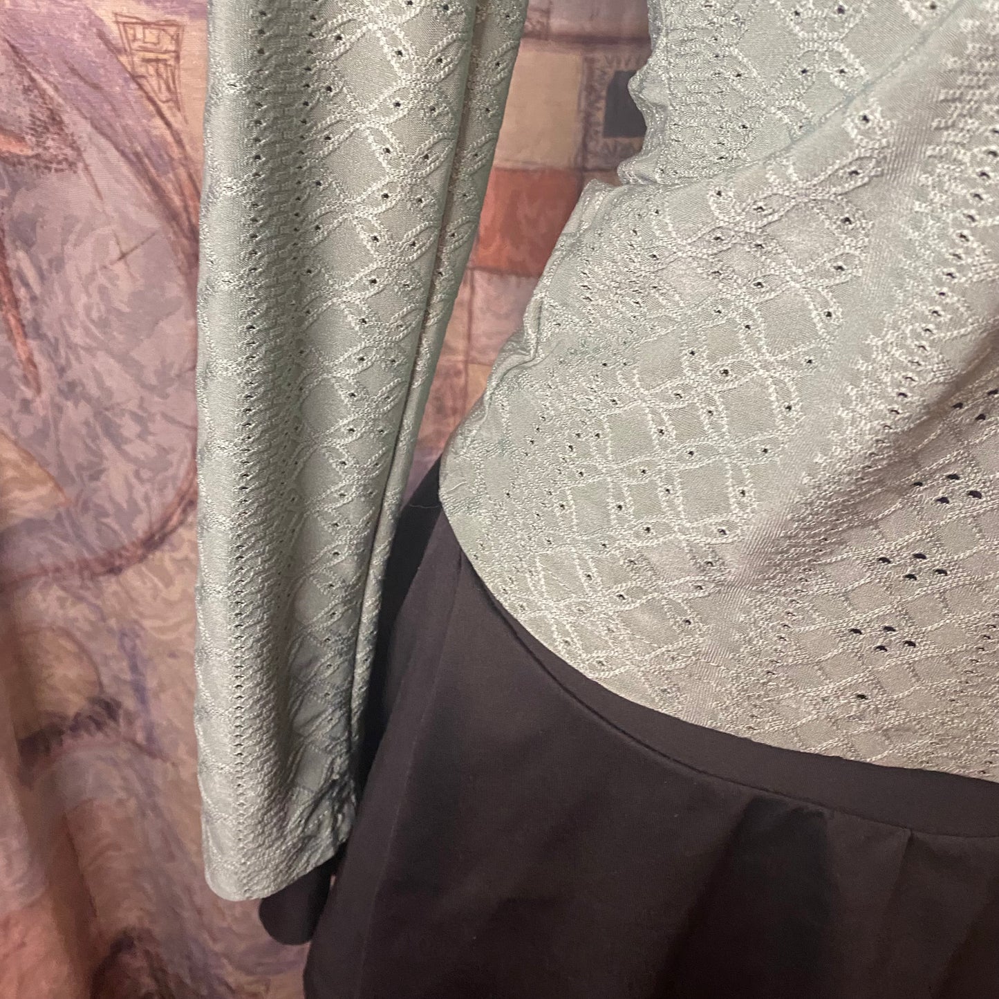 Dirty green sweatshirt