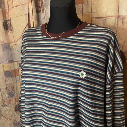 Striped colourful sweatshirt