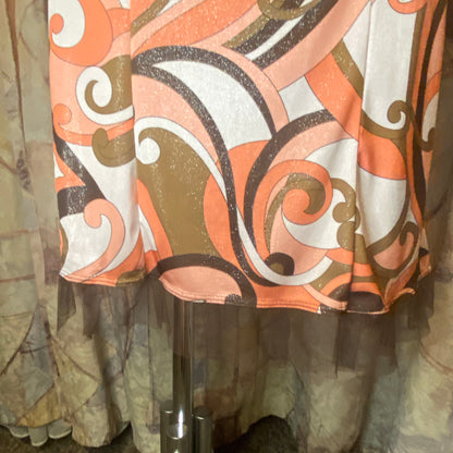 Vintage sparkly bodycon dress