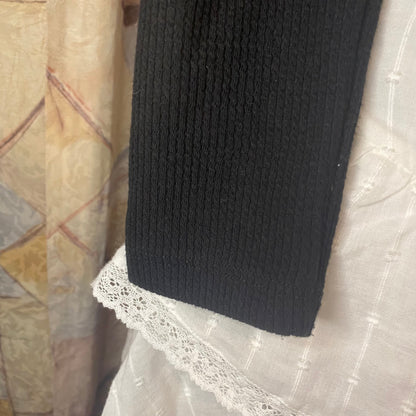 Black cover-up cardigan