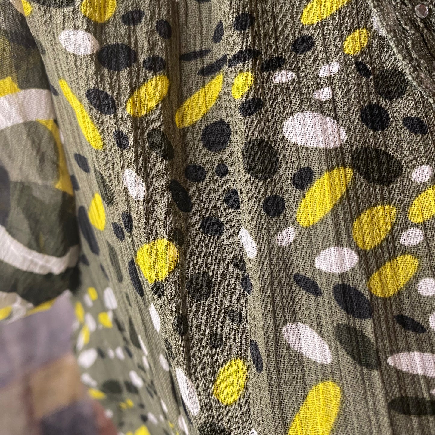 Vintage mesh babydoll top