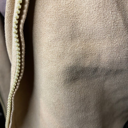 Vintage western vest with a hood