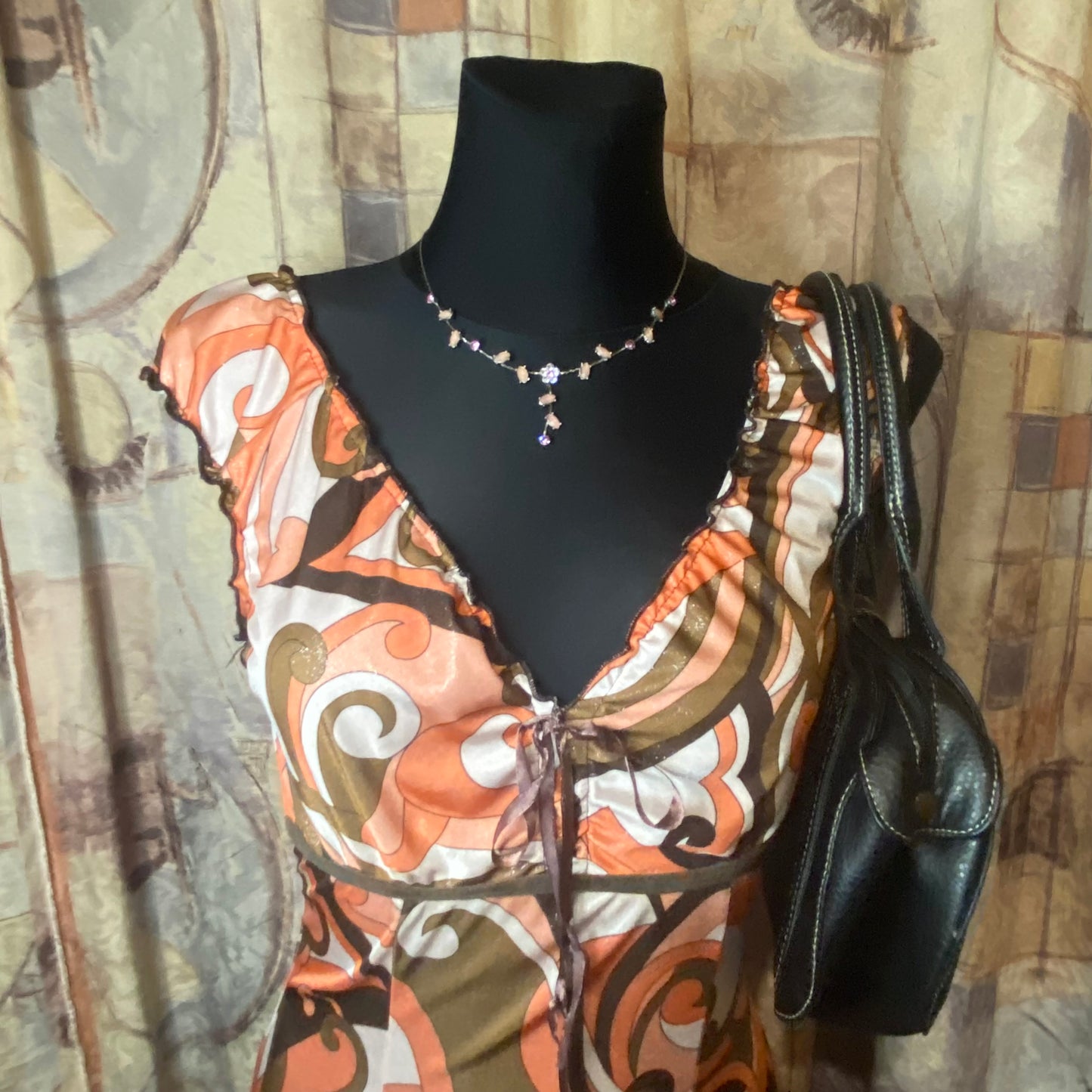 Vintage sparkly bodycon dress