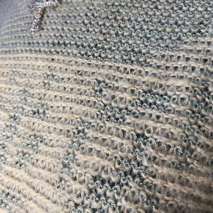 Vintage blue-beige sweater