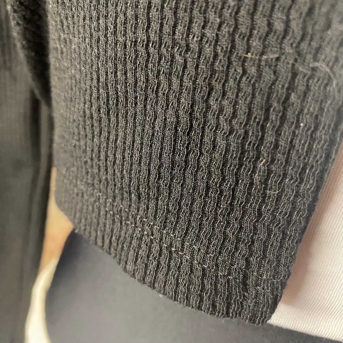 Black cover-up cardigan