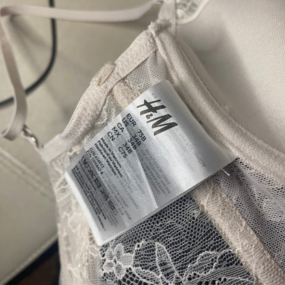 White corset lingerie